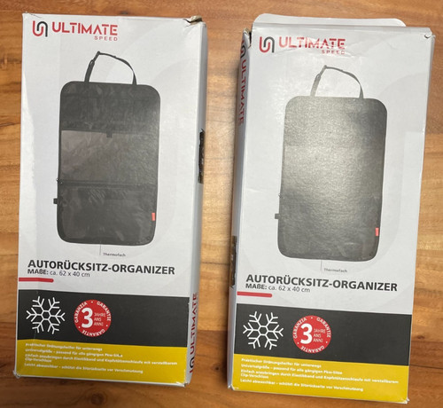 Auto rücksitz organizer - 2x,