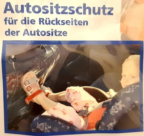 Auto rücksitzschoner - auto,