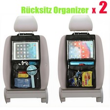 2x Rückenlehnentasche